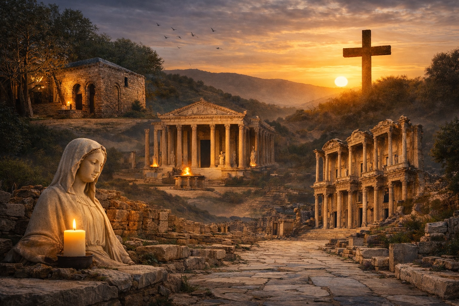 Efes: de la Templul zeiței Artemis la Biblioteca lui Celsus și Casa Fecioarei Maria